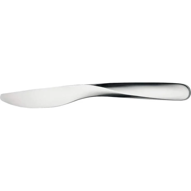 Alessi UNS03-6 Giro Dessertmesser - Stahl AISI 420 glänzend poliert. 6er Set. – Bild 2