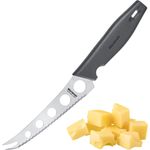 Westmark Profi-Käsemesser/-schneider, Klingenmaß: 13,5 cm, Länge: 25 cm, Rostfreier Edelstahl/Kunststoff, Master Line, Schwarz/Silber, 13562270