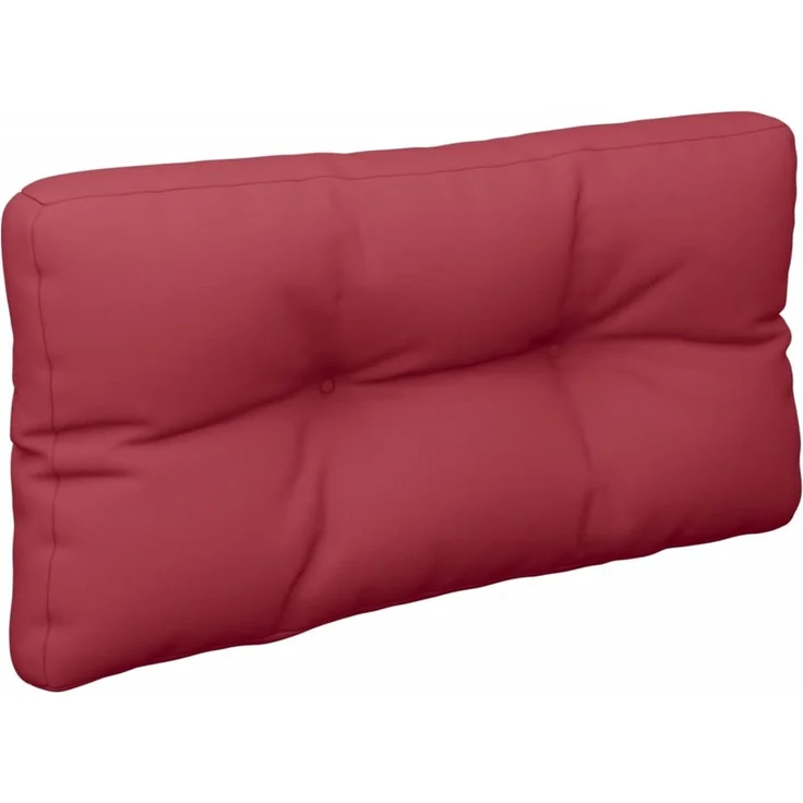 vidaXL Palettenkissen Weinrot 70 x 40 x 12 cm Stoff – Bild 3