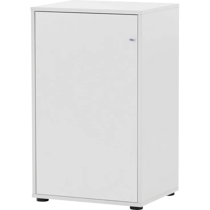 Schildmeyer Aktenschrank, Holzwerkstoff, weiß, 51 x 41 x 83,6 cm