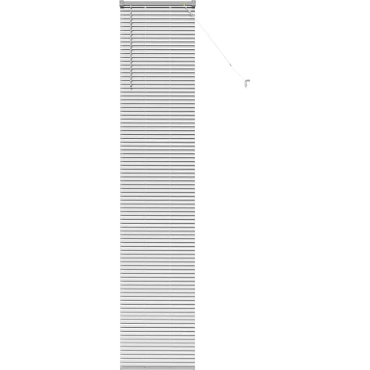 vidaXL Balkenjalousien Silber 220 x 50 cm Aluminium 42005937 – Bild 2