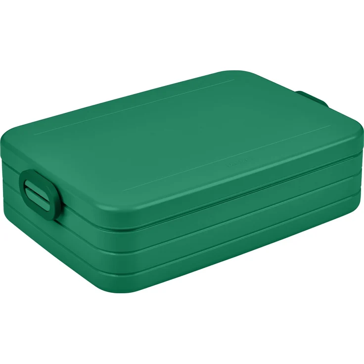 Mepal 2-tlg Bento-Lunchboxen Set Klein/Groß Take A - Brotdose mit Fächern, geeignet für bis zu 4 BZW. 8 Butterbrote, TPE/pp/abs, 0 mm - Vivid Green – Bild 2