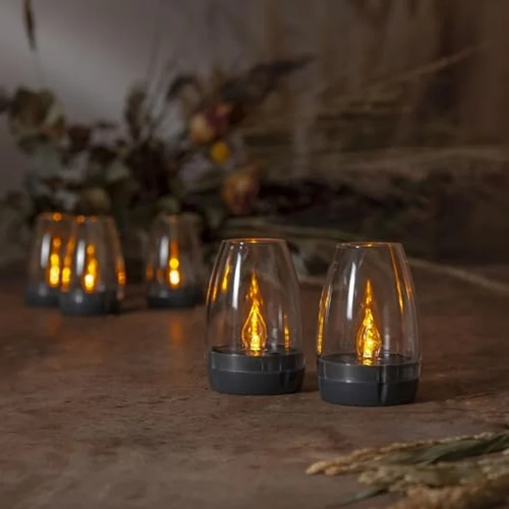 LED-Solar-Dekoration "Tropea", 2er Pack, schwarz – Bild 7