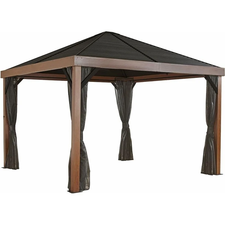 Sojag Aluminium Pavillon Valencia 1212 inkl. – Bild 4