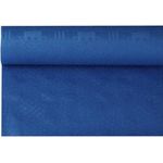 Papiertischtuch mit Damastprägung 8 m x 1,2 m dunkelblau
