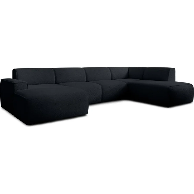 AX LIVING XXL Sofa U Form Didim Dunkelgrau 378cm breit modern & großzügig R – Bild 3