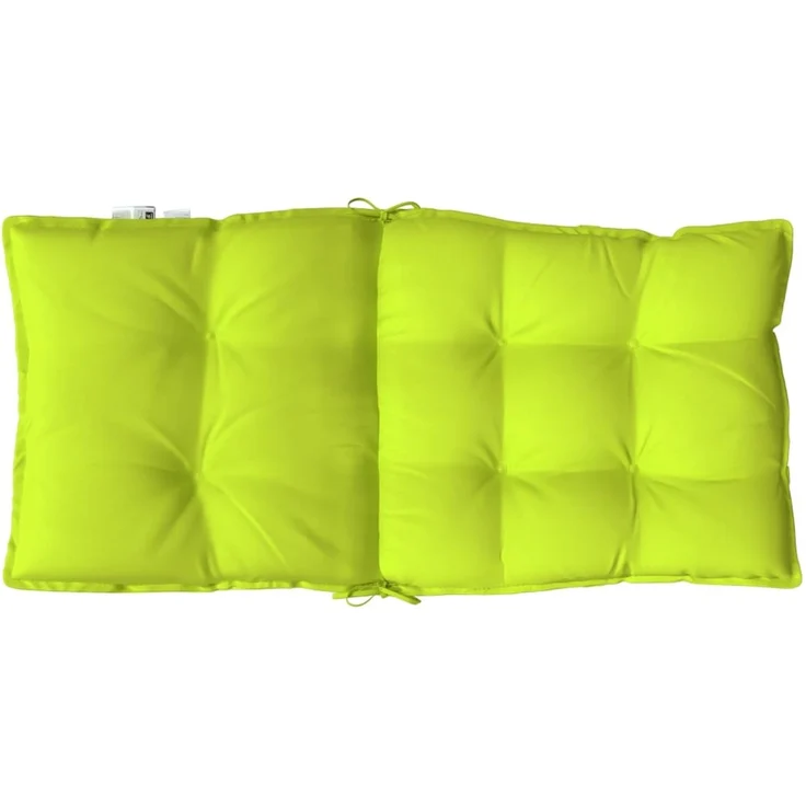 vidaXL Niedriglehner-Auflagen 6 Stk. Knallgrün Oxford-Gewebe 377706 – Bild 7