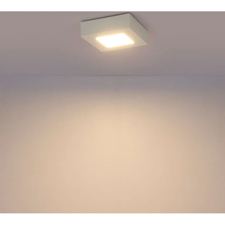 LED Aufbau Panel, 450 Lumen, warmweiß, eckig, L 12,2 cm, SVENJA – Bild 6