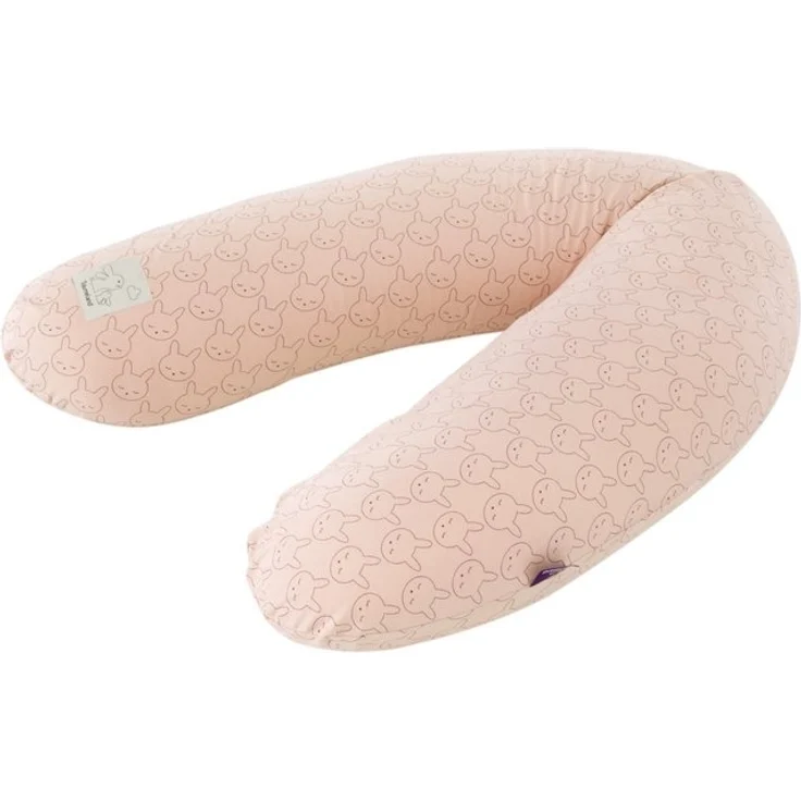 Träumeland Stillkissen elastisch Kuschelhase beige 180 cm – Bild 2