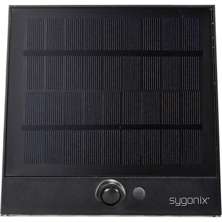 Sygonix Außen-Deckenleuchte SOLAR WANDSTRAHLE INKL. PIR-SENSOR SY-5801970, Akkubetrieb, Mit Schalter