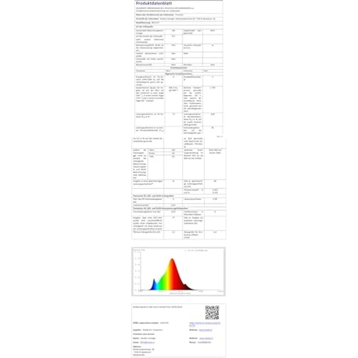 proventa LED-Leuchtmittel LED-Birne, E27, E27 mit HF-Bewegungssensor 7W warmweiß Dämmerungssensor – Bild 3