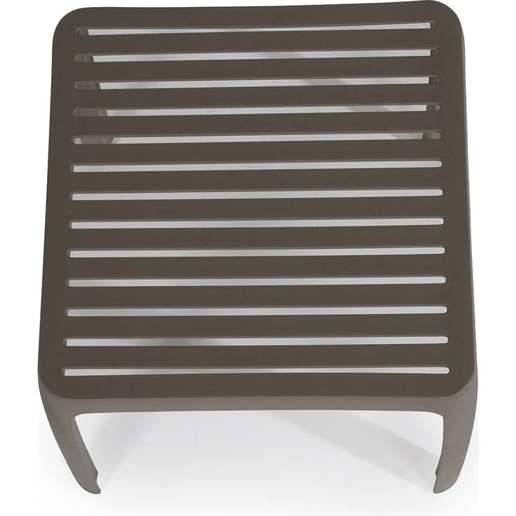 Papatya Wave Sonnenliege Tisch grau-braun – Bild 5