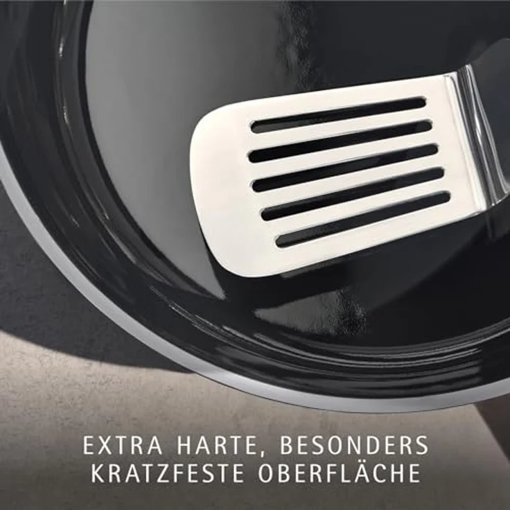 WMF Kochtopf Fusiontec Mineral Pro, Edelstahl, Glas (1-tlg), kratzfeste Oberfläche, wärmereduzierende Hohlgriffe, Made in Germany – Bild 3