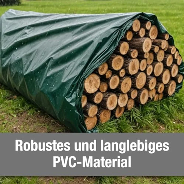 ANKO Planen Schutzplane Plane PVC 700g/m² LKW Plane mit Ösen Abdeckplane, Gewebeplane Schutzplane matt reißfest stabil – Bild 8