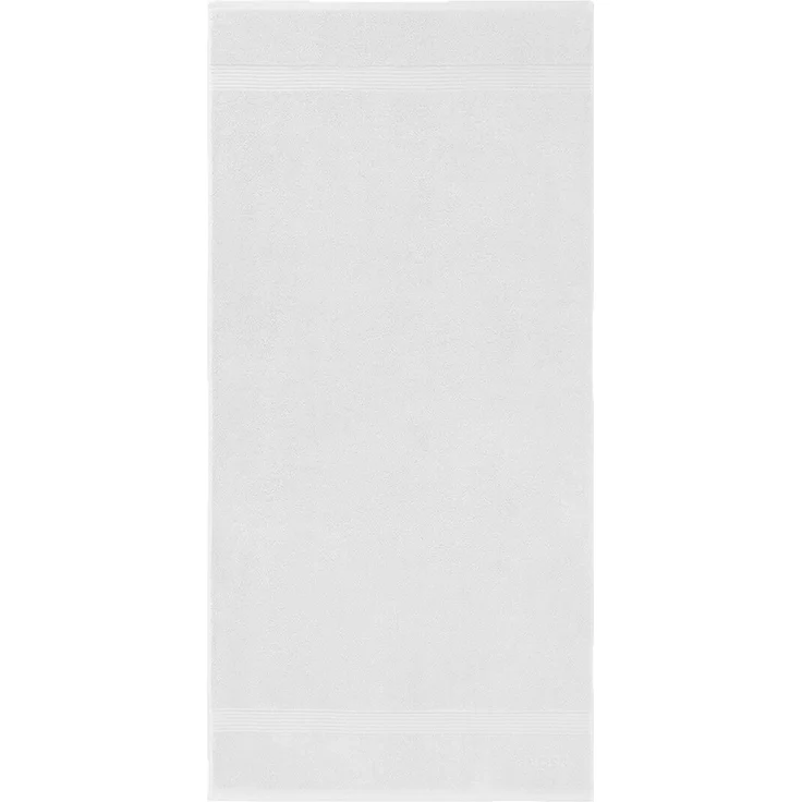 BOSS Badetuch - LOFT, Duschtuch, Baumwolle Weiß 100x150 cm