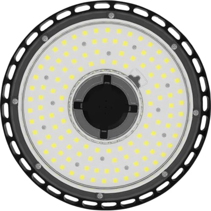 Berger & Schröter LED Strahler UFO High Bay Light, 100 W, 12000 Lumen, 6500 K Weißlicht, IP66, industriegeeignet – Bild 1