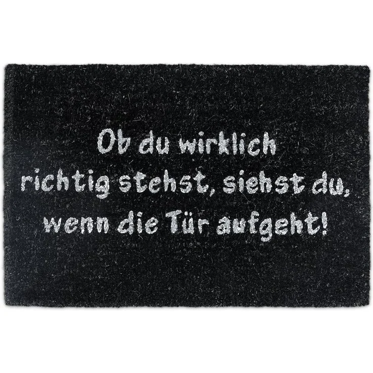 Fußmatte Kokos SPRUCH 10019015 – Bild 1