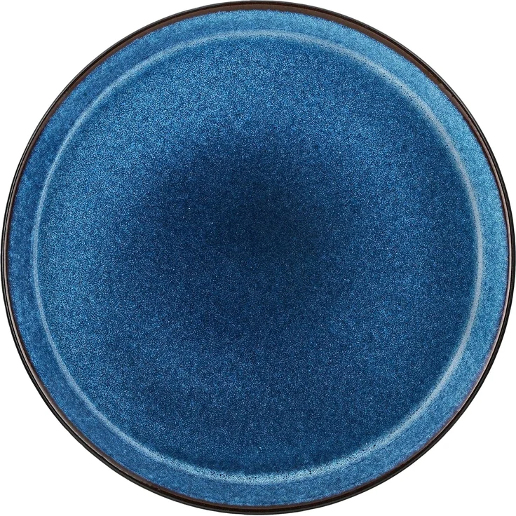 Bitz Speiseteller schwarz / dunkelblau 27 cm