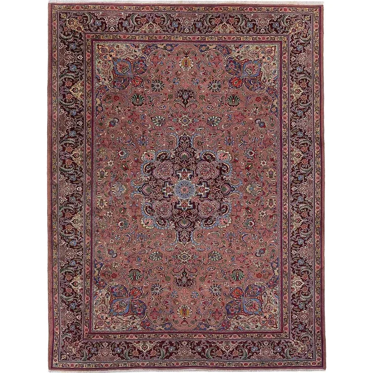 Perserteppich - Täbriz - 340 x 250 cm - hellrot