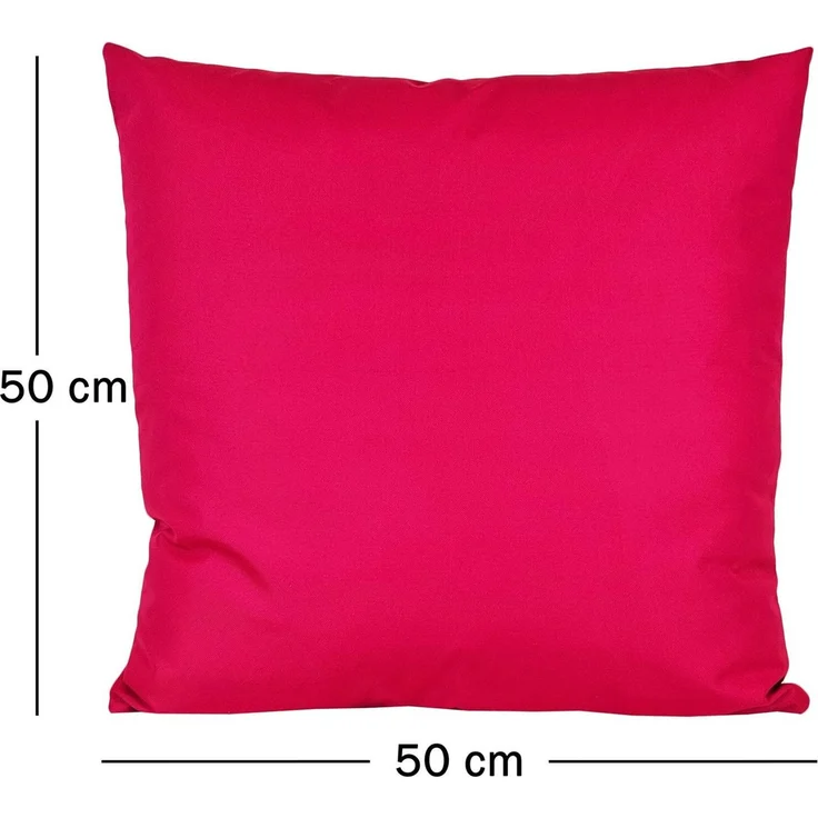 JACK Dekokissen 50x50cm Outdoor Lounge Kissen inkl. XXL Füllung Sitzkissen, starke Füllung, Robust, Strapazierfähig, Wasserabweisend, Innen&Außen – Bild 3
