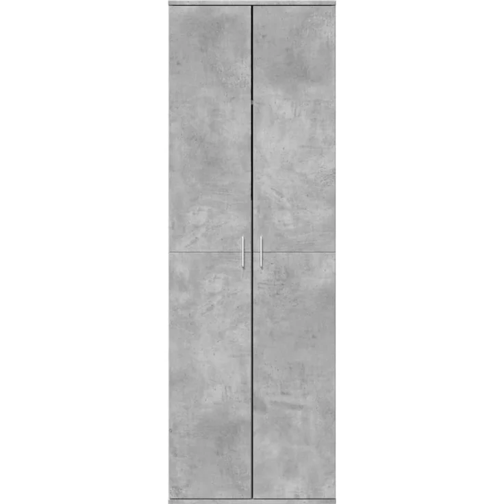 vidaXL Highboard Betongrau 60x35x180 cm Holzwerkstoff 3276668 – Bild 3