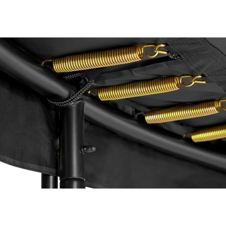 Salta 'Premium Black Edition' Trampolin inkl. Sicherheitsnetz, rund, Stahl schwarz, Ø251 cm – Bild 3