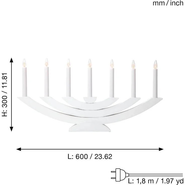 STAR TRADING LED Schwibbogen Navida (1-tlg) – Bild 3