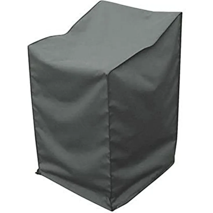 Greemotion Gartenmöbel-Schutzhülle Stapelstuhl Schutzhaube Wetterschutz für Stapelstühle, Gartenstuhl-Wetterschutzhülle aus Polyester 420D