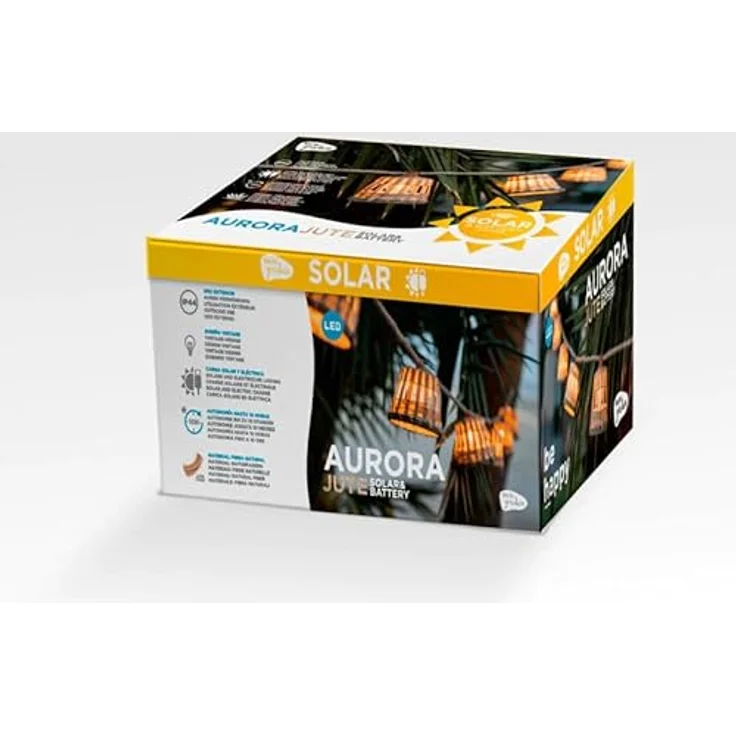 New Garden AURORA GUIRLANDA Solar Jute – Bild 9
