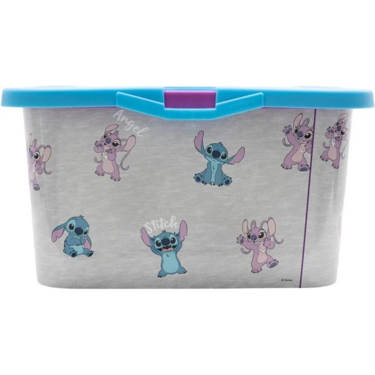 Disney Stitch Kinderbox 13 l Aufbewahrungsbehälter mit Deckel – Bild 3