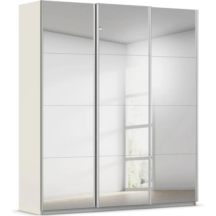 Rauch Möbel KULMBACH, Schwebetürenschrank, Farbe Beige, Breite 203 cm