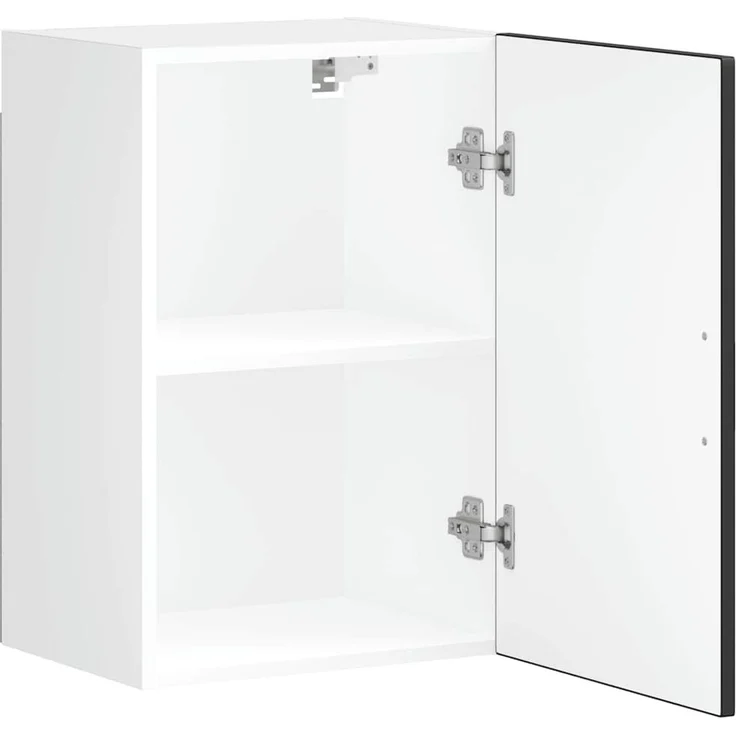 vidaXL Küchen-Hängeschrank Porto Schwarz Holzwerkstoff 854028 – Bild 6