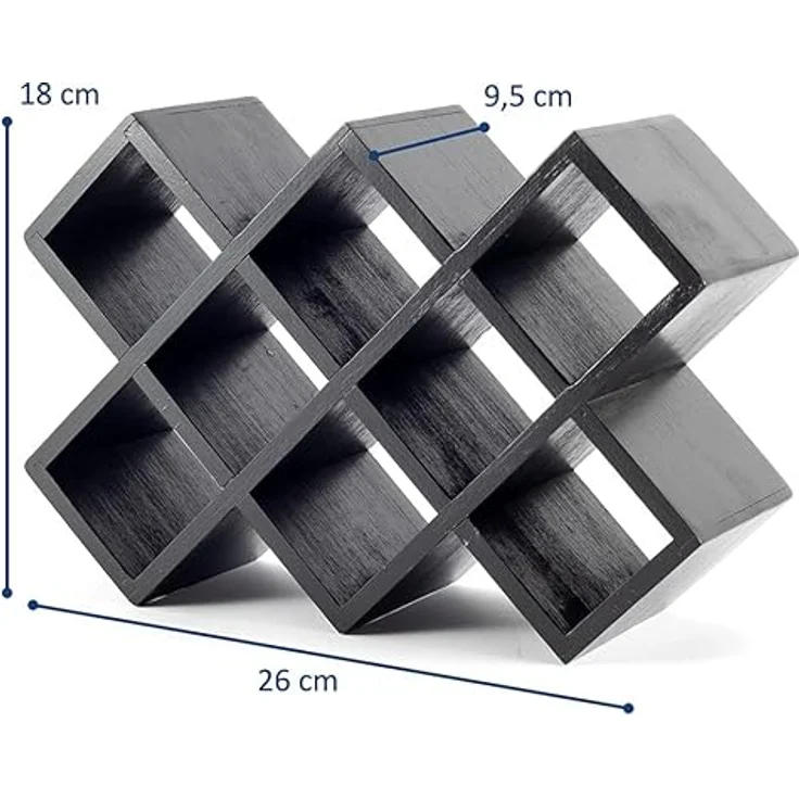 Hanseküche Gewürzregal Gewürzregal aus Holz – FSC®-zertifiziert, Komplettset inkl. Gläser und Streuaufsatz 1-tlg, Komplettset aus nachhaltigem und zertifiziertem Bambusholz – Bild 4