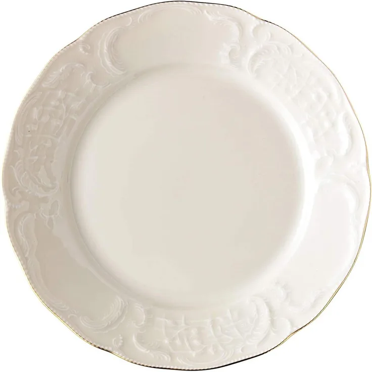 Frühstücksteller 21 cm Sanssouci Elfenbein Gold Rosenthal Frühstücksteller, Spülmaschinengeeignet