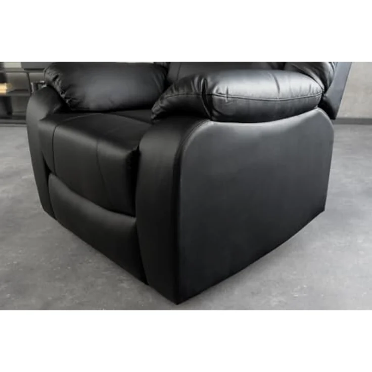 riess-ambiente TV-Sessel HOLLYWOOD schwarz – Kinosessel, verstellbare Rückenlehne, Kunstleder (Einzelartikel, 1-St), bequemer Relaxsessel mit Lehnenverstellung – ideal fürs Wohnzimmer – Bild 7
