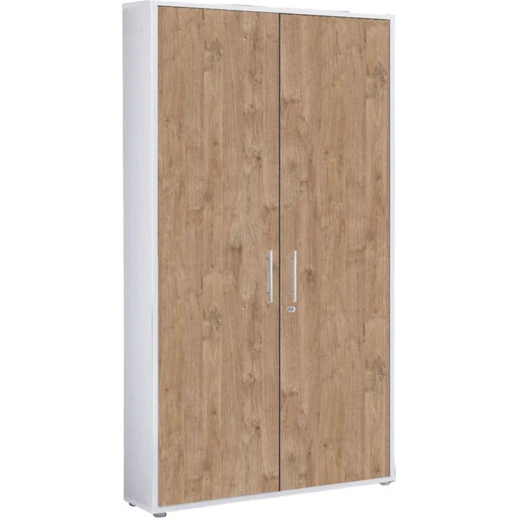BMG Möbel Aktenschrank Büromöbel Office Edition 10 (Aktenschrank Regal Set, besteht aus 2x Aktenschrank und 1x Regal) mit viel Stauraum, abschließbar – Bild 3