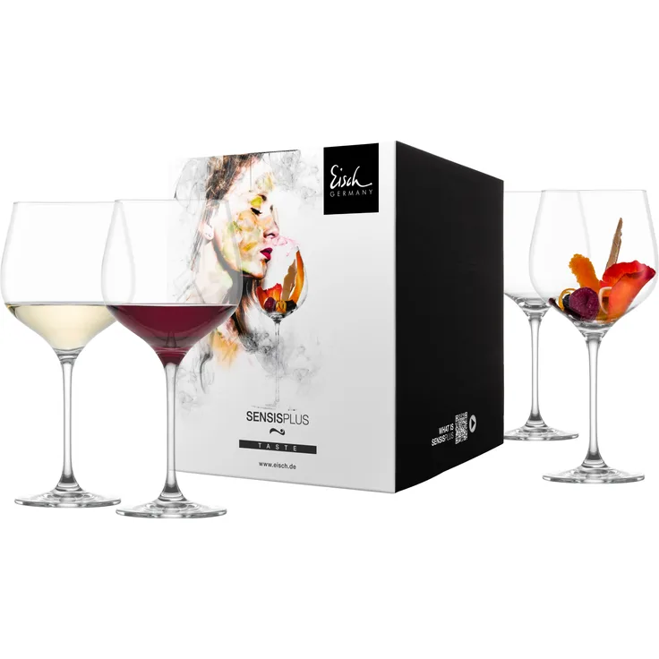 Eisch Superior SensisPlus Burgunderglas 4er Set im Geschenkkarton - A