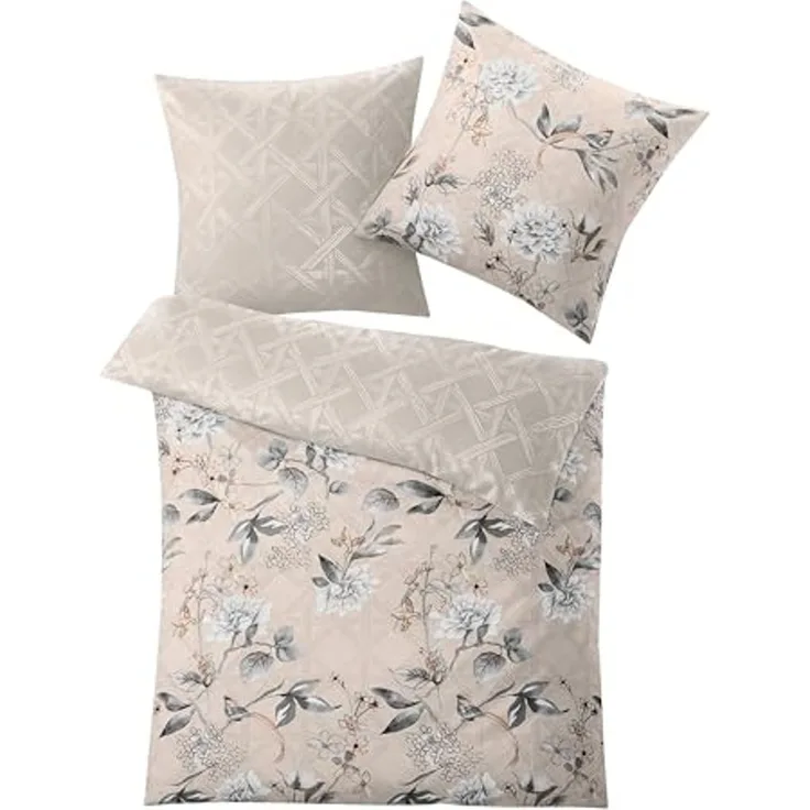 Kleine Wolke Wendebettwäsche Kessia, Mako-Satin, 2 teilig