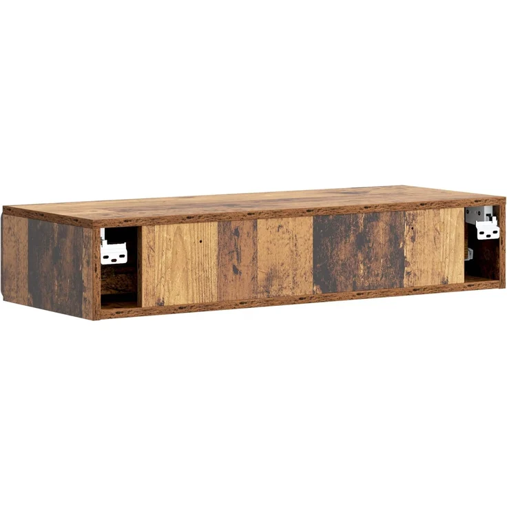 vidaXL Wandmontierter Beistelltisch Altholz 87,5 x 34,5 x 17 cm 898333 – Bild 6