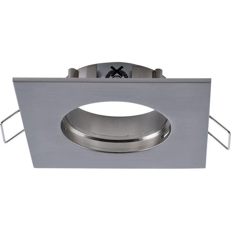 LED Einbauleuchte, IP44, Alu, Zink, silber, L 8,6 cm Paulmann