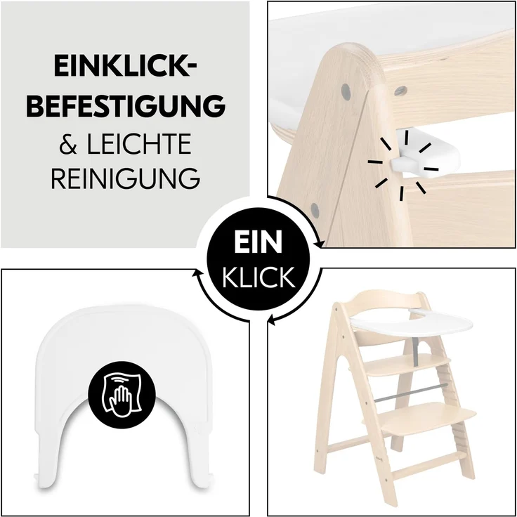 Hauck Arketa Click Tray / Essbrett für Arketa – Bild 3
