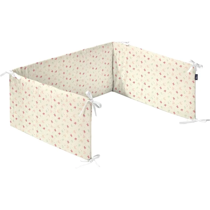 Alvi Nestchen für Kinderbett Organic Rose Garden Länge 180cm