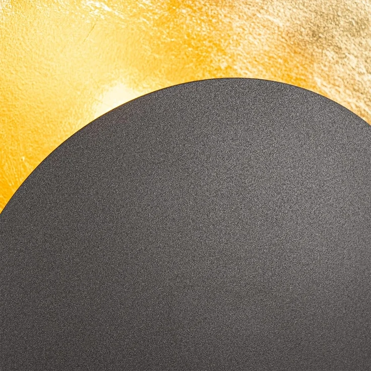 Qazqa Wandleuchte Emilienne, ohne Leuchtmittel, E27, Schwarz, Art Deco, Stahl, 1-flammig – Bild 3