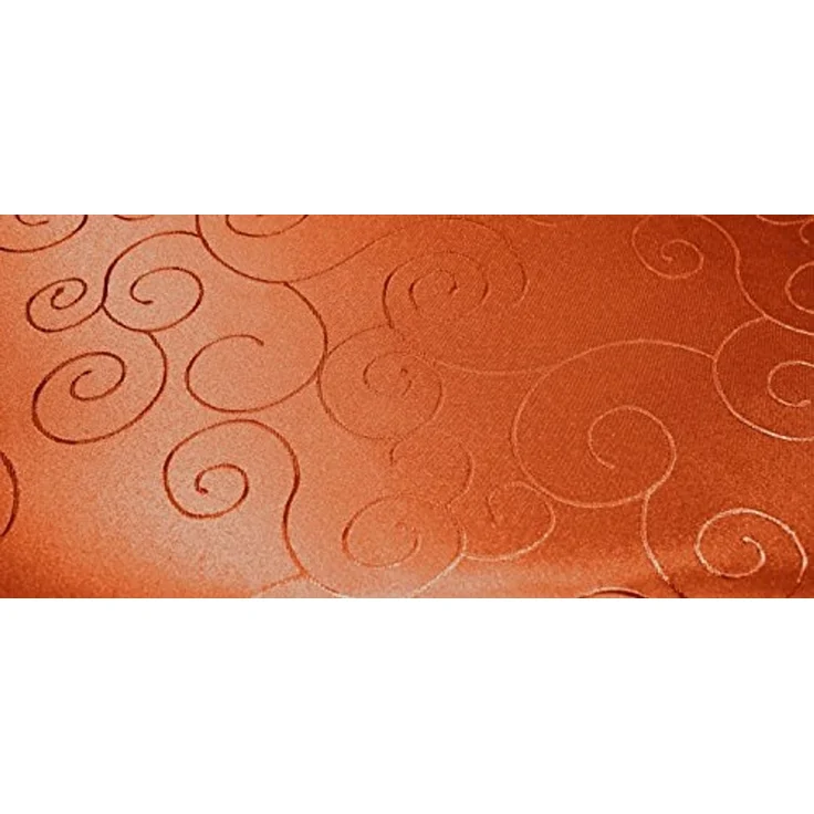 Haus und Deko Tischdecke Tischdecke 135x180 cm oval Struktur damast circle bügelfrei fleckenabw (1-tlg) – Bild 1