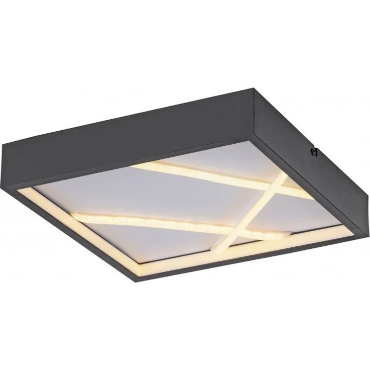 JUST LIGHT 14092-18 MIKADO Deckenleuchte eckig schwarz 3000K – Bild 5