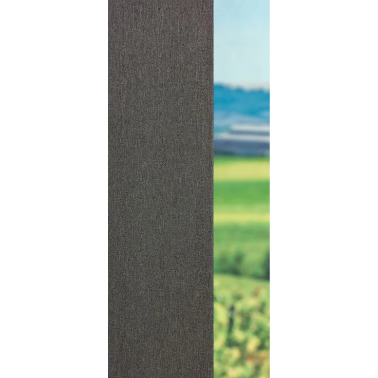 Lysel - Dekoschal Thermo Dimout #1W in den Maßen (B x H): 135cm x 245cm in Grau/grau – Bild 4