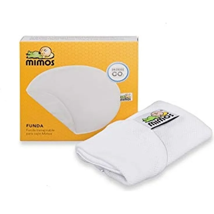 Bezug für Mimos Babykopfkissen Gr. M - weiß