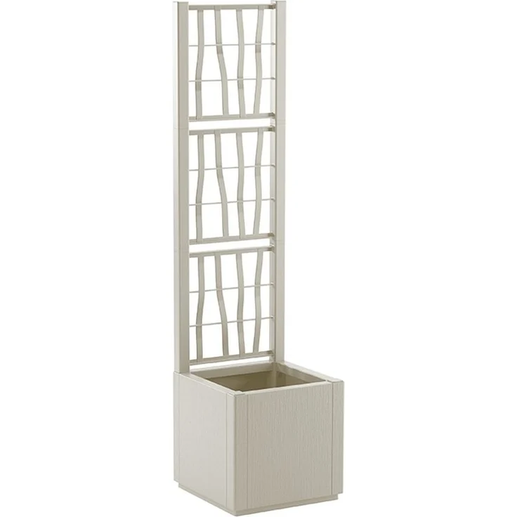 SPALIER "Ethica" in Struktur Optik schmale Version, Farbe: Beige – Bild 1