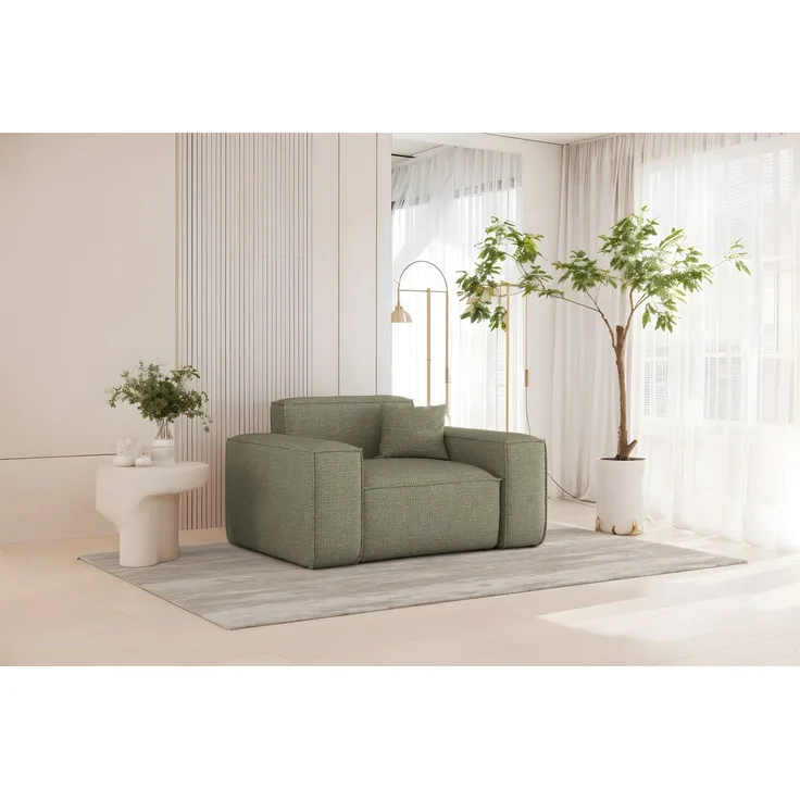 Sessel Designersessel CELES PREMIUM in Stoff Artico Grün