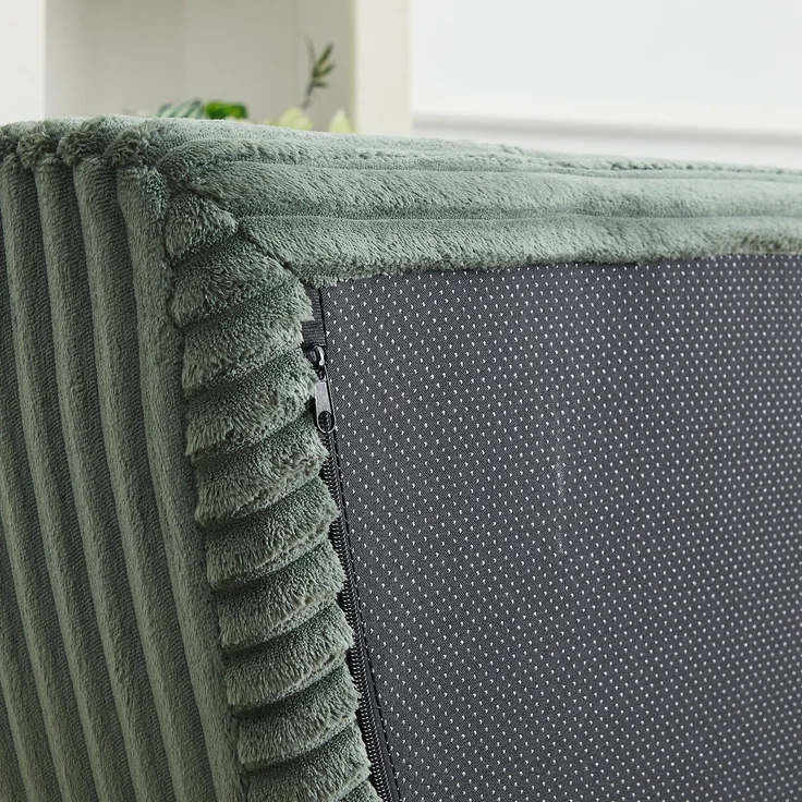 ZUBALIYA SchlafSofa mit USB - Anschluss, mit Schreibtisch, mit Cordbezug, mit Schaumstoffpolsterung, für Wohnzimmer und Apartments – Bild 8